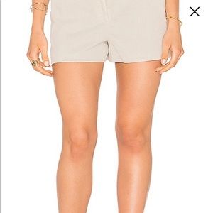 Theory Calila Poplin Shorts New Canepa 4 $198